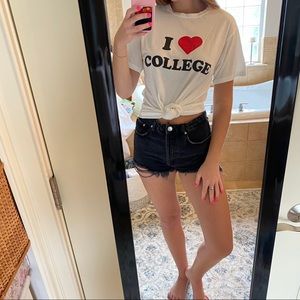 I Love College Graphic T-Shirt